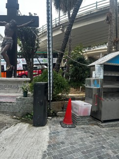中環聖約瑟堂停車場出入口車牌識別設備