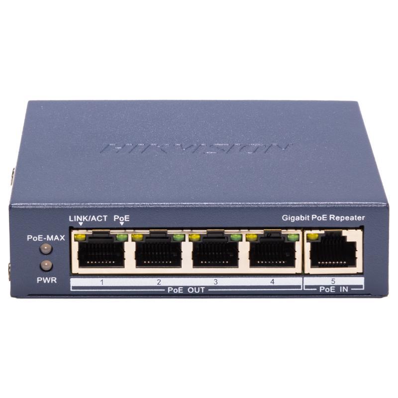 HIKVISION DS-3E0505P-E/R Gigabit PoE Repeater