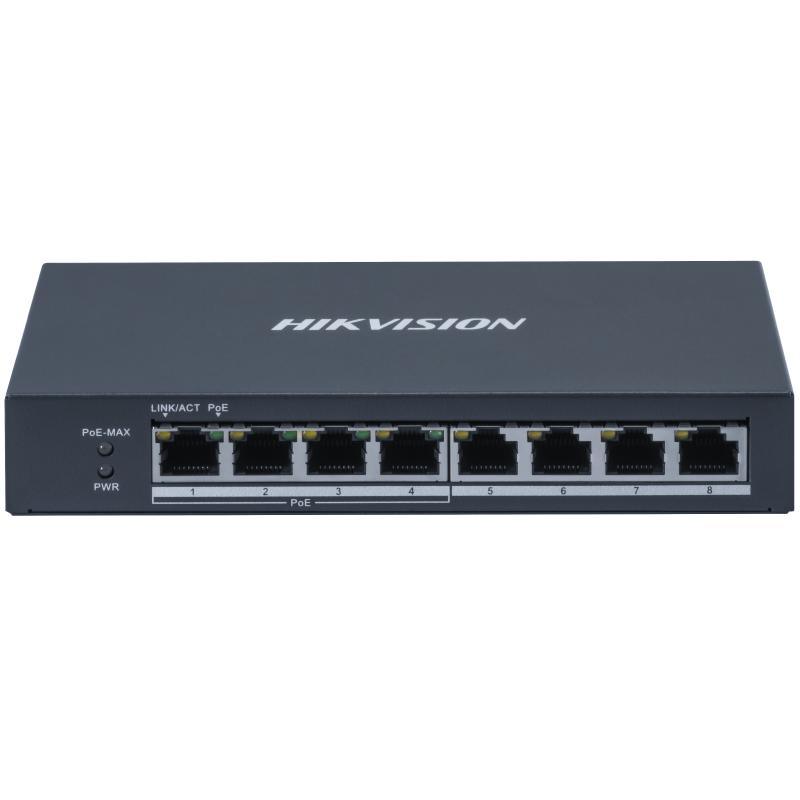 HIKVISION DS-3E0508P-O 8-Port Gigabit Switch with 4 POE+