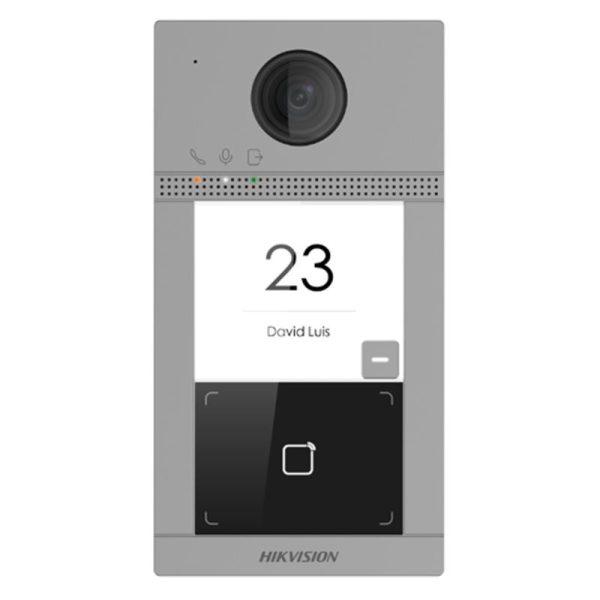 HIKVISION DS-KV8113-WME1(C)/Flush 1 Button Metal Villa Door Station