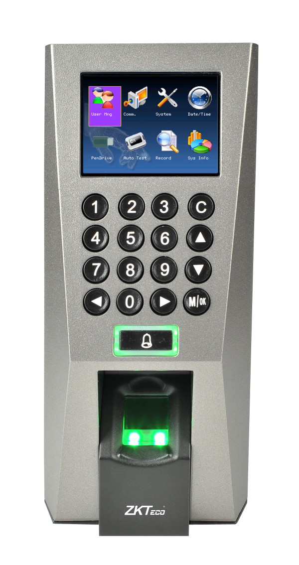 ZKTeco F18 Fingerprint Standalone Access Control
