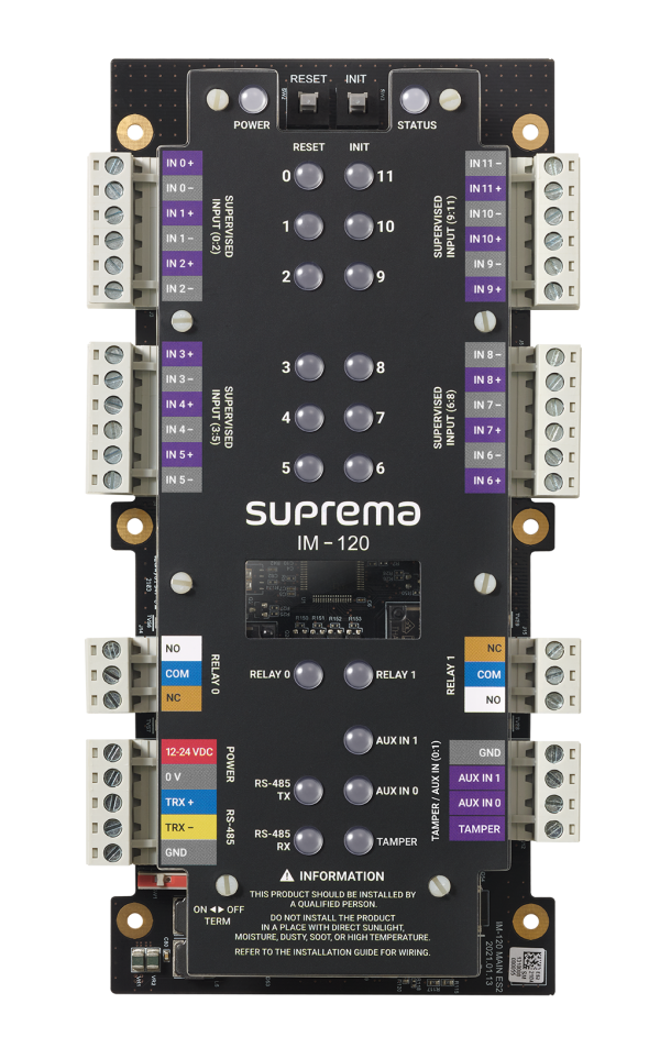 Suprema Input Module IM-120 Multiple Input Extension Module