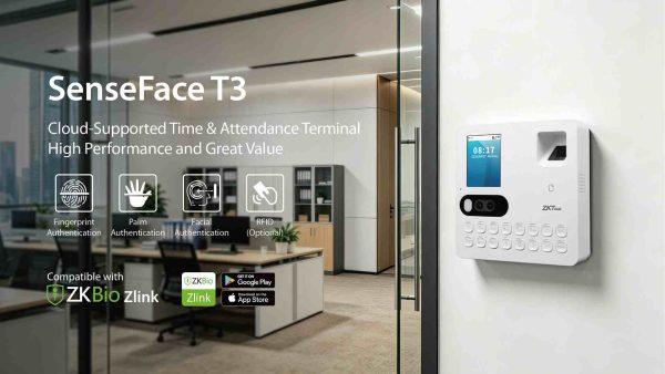 ZKTeco SenseFace T3 Visible Light Facial Recognition Terminal