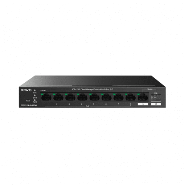 Tenda TEG2210P-8-120W