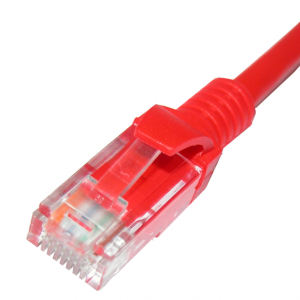 Ultima Cat5e UTP PVC Moulded Patch Lead Red 1M