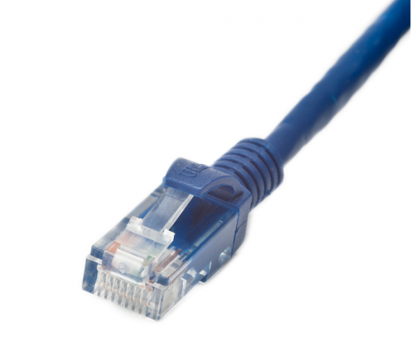 Ultima Cat6 UTP LSZH Moulded Patch Lead Dark Blue 20M