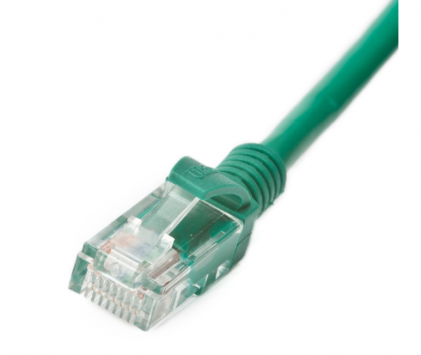 Ultima Cat6 UTP LSZH Moulded Patch Lead Green 2M