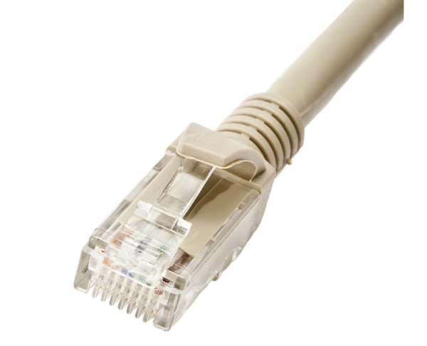 Ultima Cat6 UTP LSZH Moulded Patch Lead Grey 0.25M