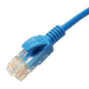 Ultima Cat6 UTP LSZH Moulded Patch Lead Light Blue 3M