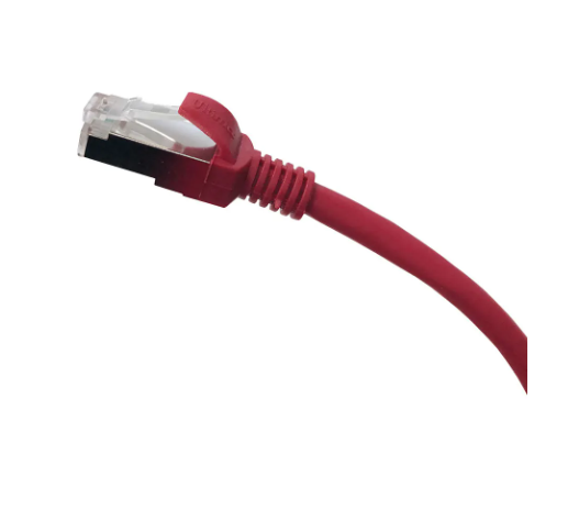 Ultima Cat6A S/FTP Patch Lead LSZH 26AWG Red 1M
