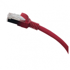 Ultima Cat6A S/FTP Patch Lead LSZH 26AWG Red 5M