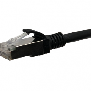 Ultima External Cat6A S/FTP Patch Leads 26AWG Black 5M