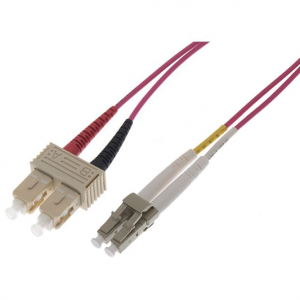 Ultima OM4 LC-SC Fibre Patch Leads 1M