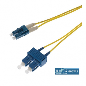 Ultima OS2 LC-SC Fibre Patch Leads 5M