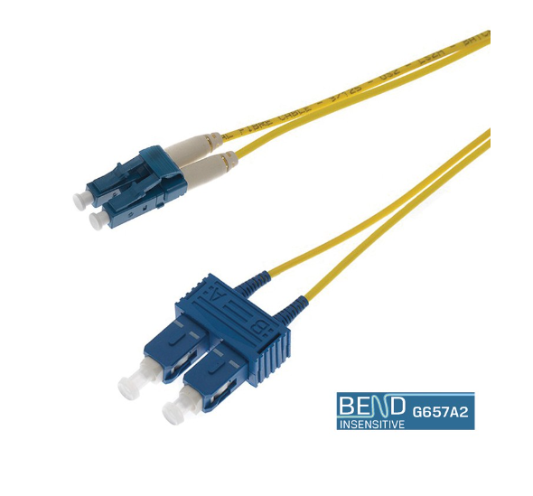 Ultima OS2 LC-SC Fibre Patch Leads 5M