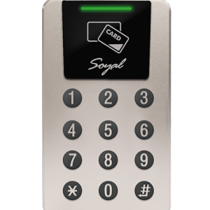 Soyal AR-363-E Union body Metal Housing Dual band RFID IP Controller with Piezo Touch Key