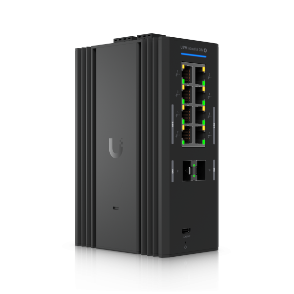 UBIQUITI USW-Industrial-DIN-2.5G-8-PoE (240W)